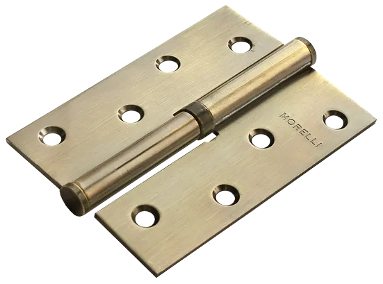Петля универсальная разъемная MSD 100X70X2.5 AB L стальная левая, врезная, цвет бронза