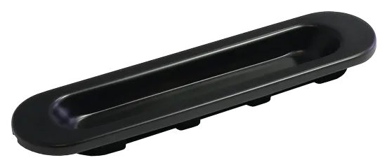 Ручка для раздвижных дверей MHS150 BL, цвет черный, ЦАМ